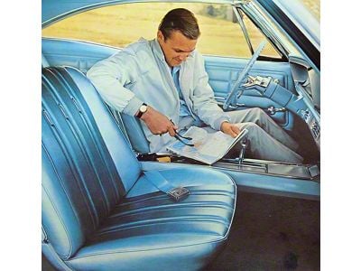 Full Size Chevy Seat Cover Set, Bucket, 2-Door Hardtop, Impala SS, 1966 (Impala Sports Coupe, Two-Door)