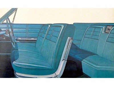 Full Size Chevy Seat Cover Set, Impala Convertible, 1963 (Impala Convertible)