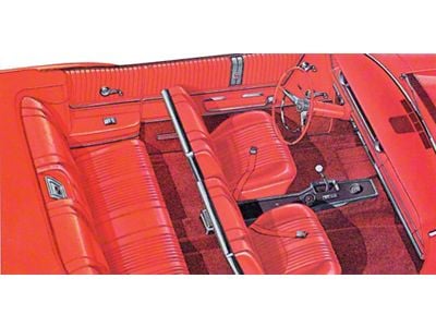 Full Size Chevy Seat Cover Set, Impala SS Convertible, 1965 (Impala Convertible)