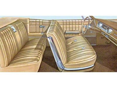 Full Size Chevy Seat Cover Set, Vinyl, Impala Convertible, 1965 (Impala Convertible)