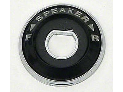 Full Size Chevy Speaker Switch Indicator & Bezel, Front & Rear, 1958