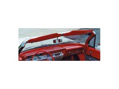 Full Size Chevy Sunvisors, 2 & 4-Door Sedan, Bel Air, 1958