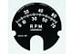 Full Size Chevy Tachometer Face Decal, 7000 RPM & No Red Line, 1961