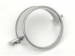 Full Size Chevy Taillight & Back-Up Light Lens Chrome Trim Ring, Good Quality, 1964