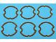 Full Size Chevy Taillight & Back-Up Light Lens Gasket Set, 1963