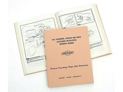 Full Size Chevy/Truck Accessory Installation Reference Manual, 1961