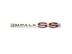 Full Size Chevy Trunk Emblem, Impala SS, Show Quality, 1962