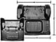 Full Size Chevy Trunk Floor & Shelf Panel, With Underside Braces & Wheelhousings, 1963