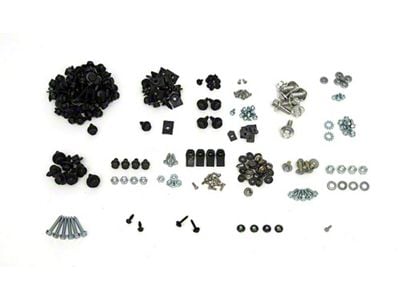 Underhood & Trunk Bolt Kit,65-66