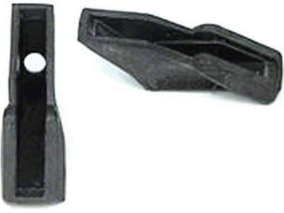 Full Size Chevy Vent Window Stops, Upper, Impala Hardtop, 1963-1964 (Impala Sports Coupe, Two-Door)