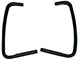 Full Size Chevy Vent Window Weatherstrip, Sedan Delivery & Wagon, 1958