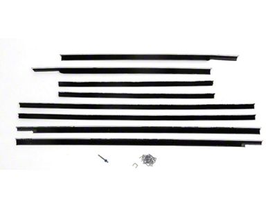 Full Size Chevy Window Felt Kit, 4-Door Hardtop, Impala, 1959-1960