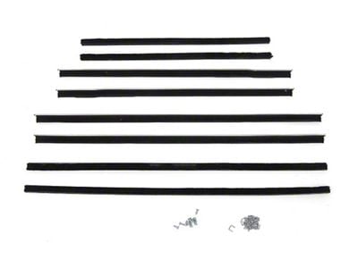 Full Size Chevy Window Felt Kit, 4-Door Sedan, Impala, 1959-1960