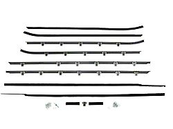 Full Size Chevy Window Felt Kit, Bel Air 2-Door Hardtop, 1961-1962