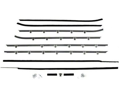 Full Size Chevy Window Felt Kit, Bel Air 2-Door Hardtop, 1961-1962