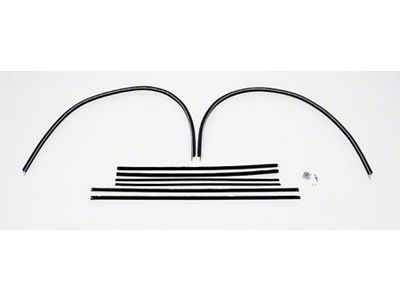 Full Size Chevy Window Felt Kit, Deluxe, El Camino, 1959-1960