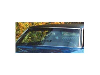 Full Size Chevy Windshield, Tinted & Shaded, With Antenna, Hardtop & Convertible, Impala, 1969-1970