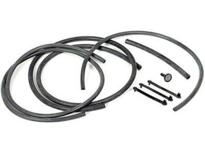 Full Size Chevy Windshield Washer Hose Kit, Impala, 1965-1966