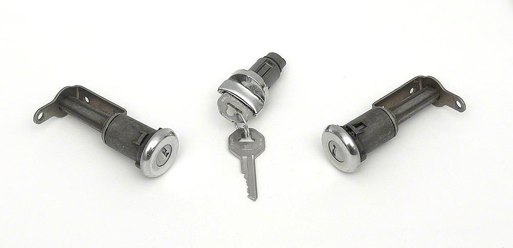 Ecklers Ignition Lock Cylinderdoor Lock Setworig Keys59 60 1786