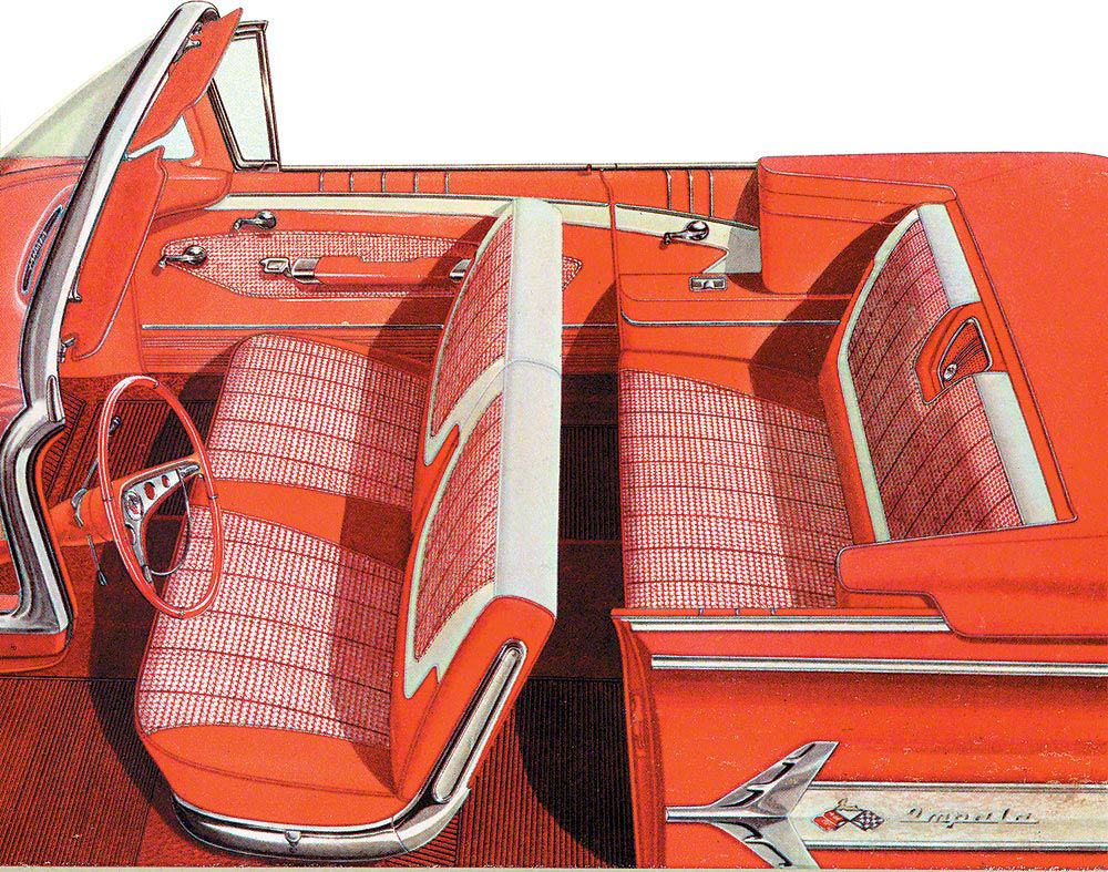 1960 impala door deals panels