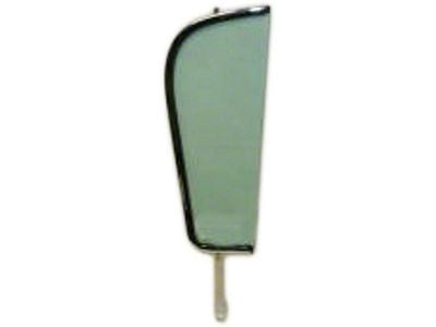 Full Size Chevy Vent Glass Assembly, Left, Green Tinted, Impala & Bel Air Hardtop & Convertible, 1959-1960