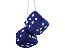 Fuzzy Dice,Blue