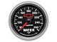 Auto Meter Chevy Black Series 2-1/16-Inch Water Temperature Gauge; 100-260 Fahrenheit; Digital Stepper Motor