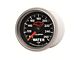 Auto Meter Chevy Black Series 2-1/16-Inch Water Temperature Gauge; 100-260 Fahrenheit; Digital Stepper Motor