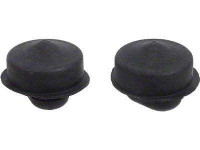 Glove Box Lid Bumpers - Rubber - Upper - Thick - Ford Passenger