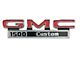 GMC Truck Fender Emblems, 1500 Custom, 1971-1972