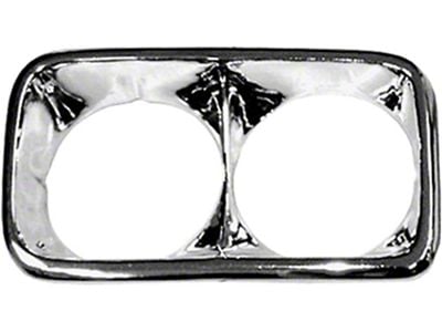 GMC Truck Headlight Bezel, Right, 1969-1972