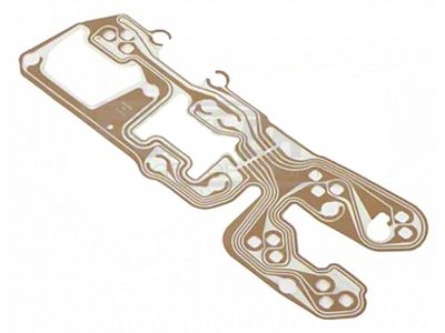 GMC Truck Instrument Panel Printed Circuit, With Factory Gauges And Factory Tachometer, 1978-1980 (Blazer, Sports Utility)