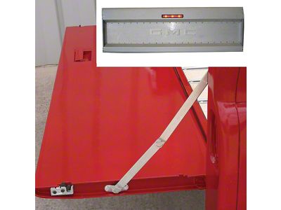 GMC Truck Tailgate, Fleet Side, With GMC Script, With 3rd Brake Light,1958-1966