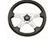 Grant Elite Steering Wheel, Black With Polished Spokes, Four Spoke 14