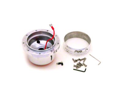 GT Performance GT9 Steering Wheel Installation Hub; Polished (75-77 Bronco)