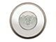 GT Performance Euro/Gasser Horn Button with Engraved V8 Logo; Smooth; Polished (Universal; Some Adaptation May Be Required)