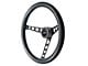 GT Performance GT3 Classic Foam Steering Wheel; Black (Universal; Some Adaptation May Be Required)