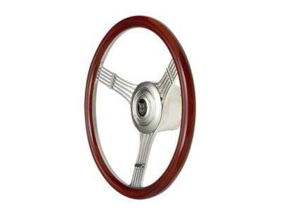 GT Performance GT9 Retro Banjo Style Steering Wheel; Wood (Universal; Some Adaptation May Be Required)