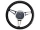 GT Performance GT9 Retro Cobra Style Steering Wheel; Carbon-Tech (Universal; Some Adaptation May Be Required)