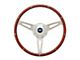 GT Performance GT9 Retro Cobra Style Steering Wheel; Wood (Universal; Some Adaptation May Be Required)