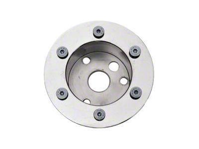 GT Performance Steering Wheel Hub Adaptor Plate; 3 to 6-Bolt (Universal; Some Adaptation May Be Required)