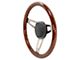 GT Performance GT3 Retro Tuff Design Steering Wheel; Wood (Universal; Some Adaptation May Be Required)