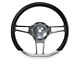 GT Performance GT9 Retro D-Shape Steering Wheel; Carbon-Tech (Universal; Some Adaptation May Be Required)