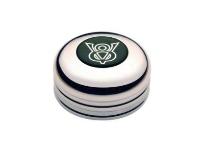 GT Performance GT3 Low Profile Horn Button with V8 Logo (Universal; Some Adaptation May Be Required)