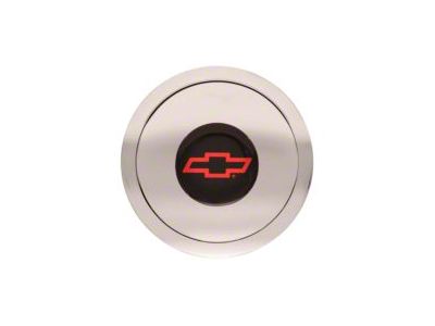 GT Performance GT9 Small Horn Button with Chevy Bowtie Logo (Universal; Some Adaptation May Be Required)