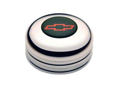 GT Performance GT3 Low Profile Horn Button with Chevy Bowtie Logo (Universal; Some Adaptation May Be Required)