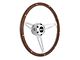 GT Performance GT3 Retro Cobra Style Steering Wheel; Wood (Universal; Some Adaptation May Be Required)