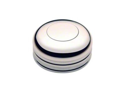 GT Performance GT3 Standard Horn Button; Polished (Universal; Some Adaptation May Be Required)