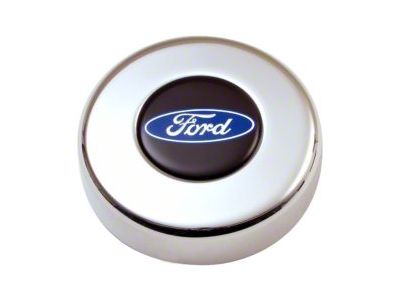 GT Performance GT3 Steering Wheel Center Cover; Ford Oval (Universal; Some Adaptation May Be Required)