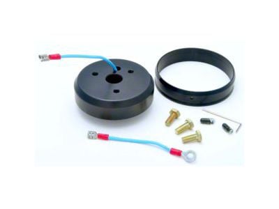 GT Performance GT3 Steering Wheel Installation Hub; Black Anodized (65-77 F-100, F-150, F-250, F-350)